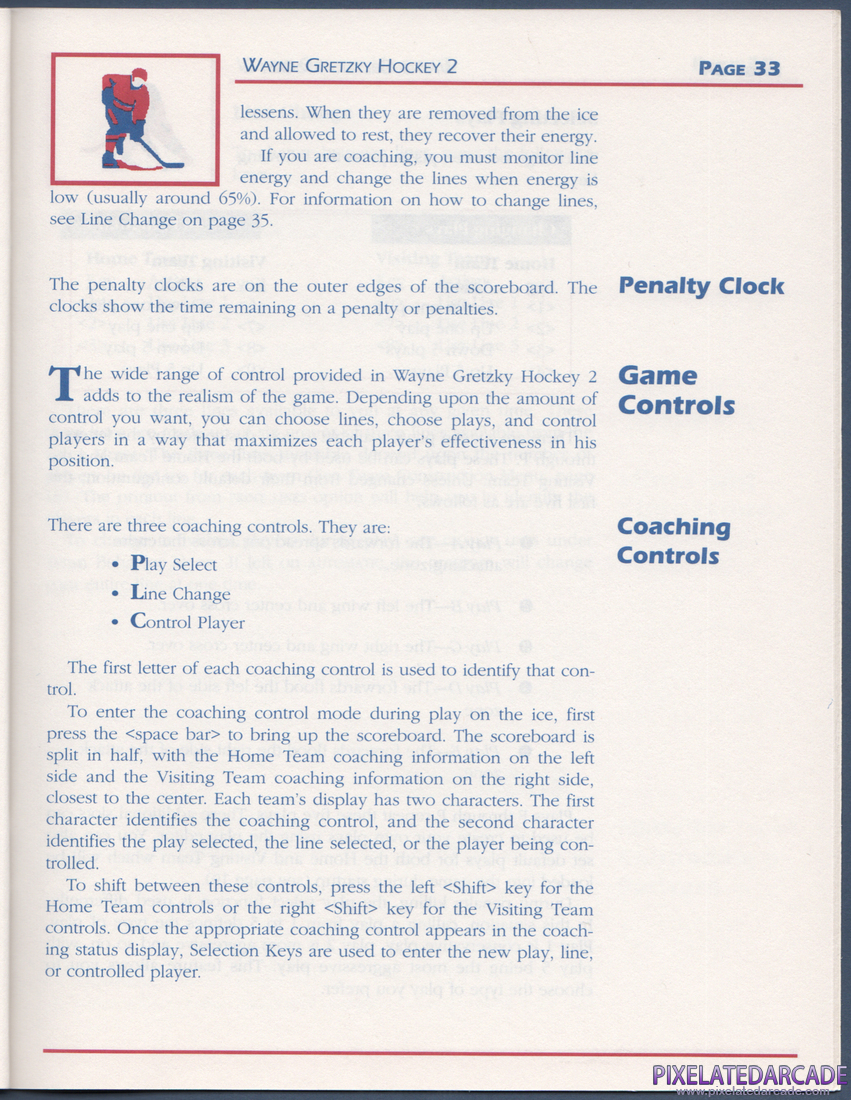 Wayne Gretzky Hockey 2: Instruction Manual - Page 33
