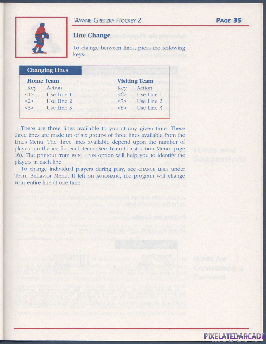 Wayne Gretzky Hockey 2: Instruction Manual - Page 35