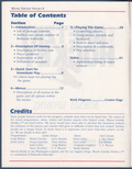 Table of Contents