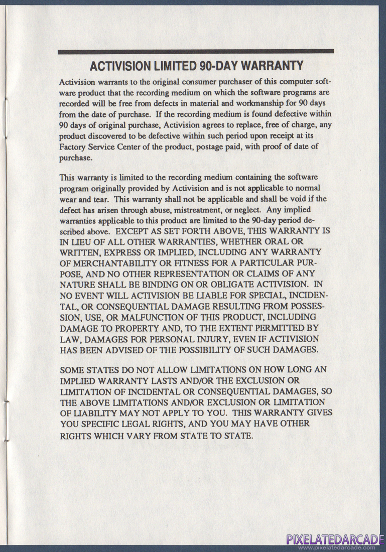 Rampage: Instruction Manual - Page 5