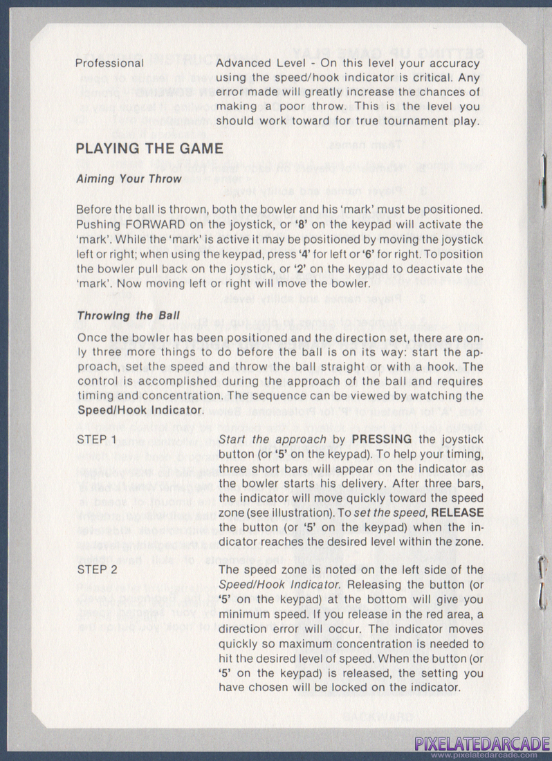 10th Frame: Instruction Manual - Page 4