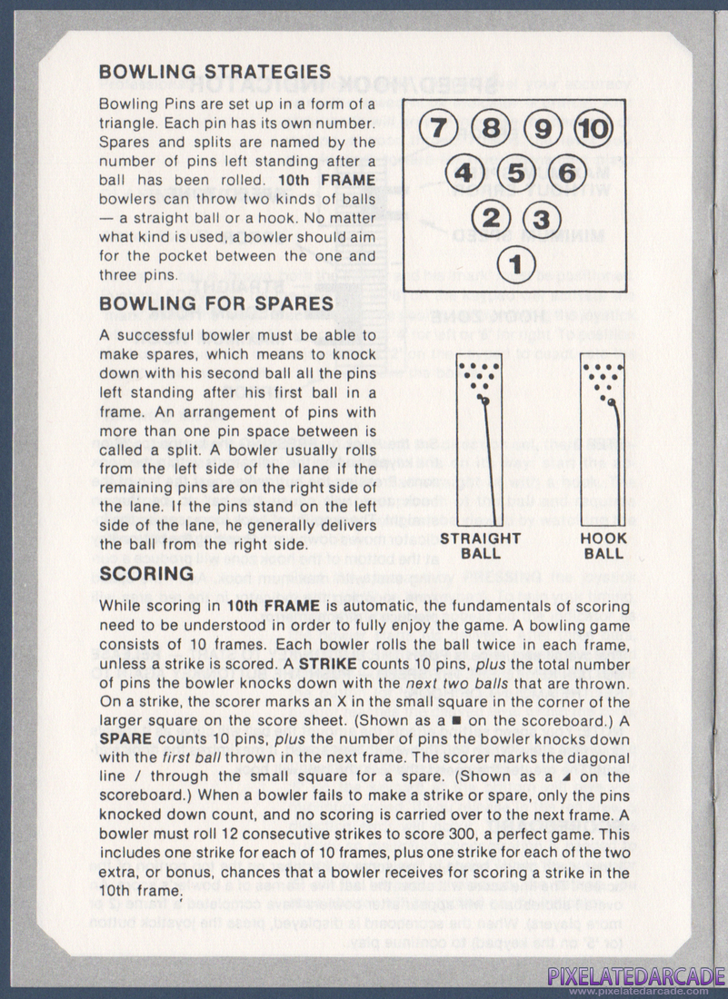 10th Frame: Instruction Manual - Page 6