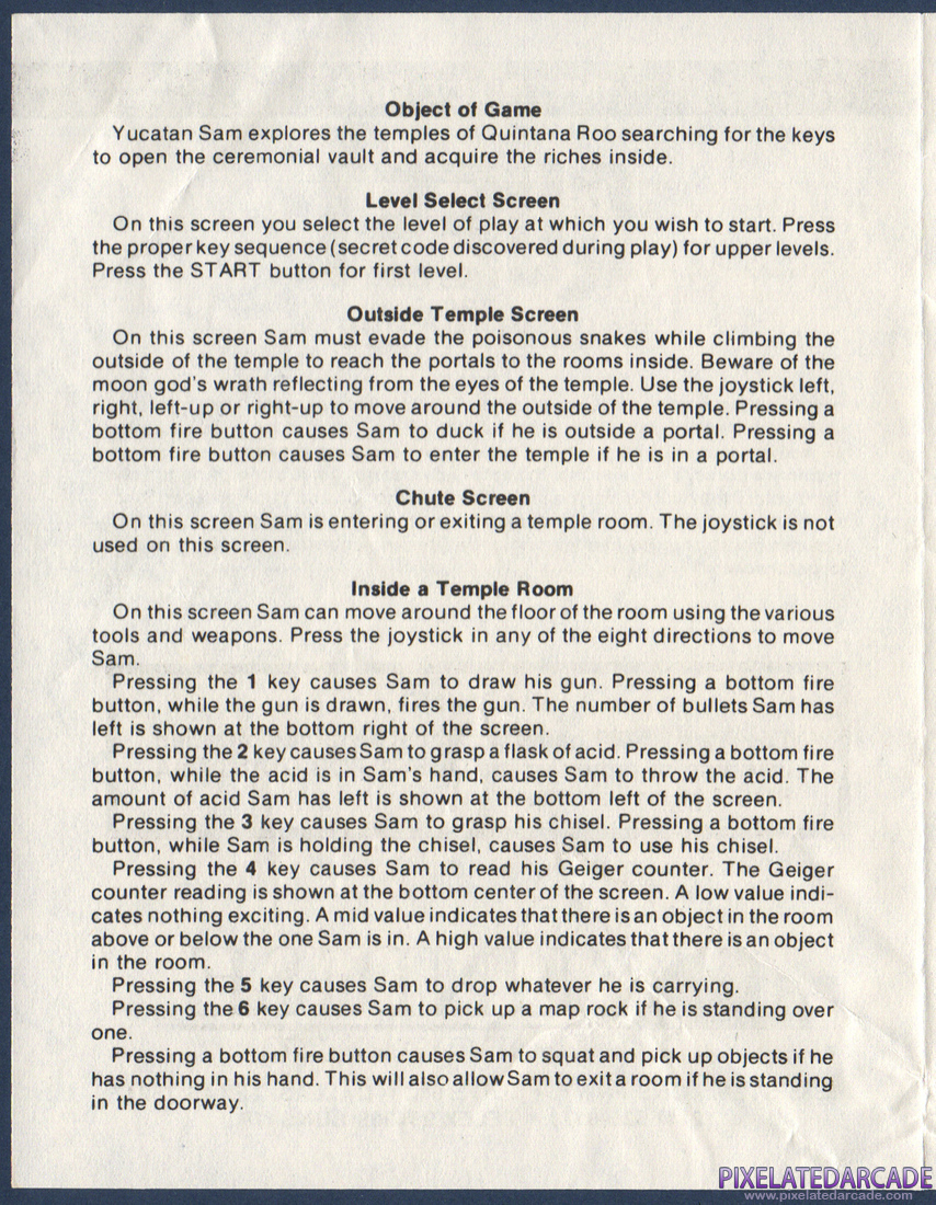Quest for Quintana Roo: Instruction Manual - Page 2