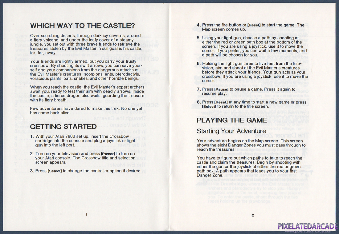 Crossbow: Instruction Manual - Page 3