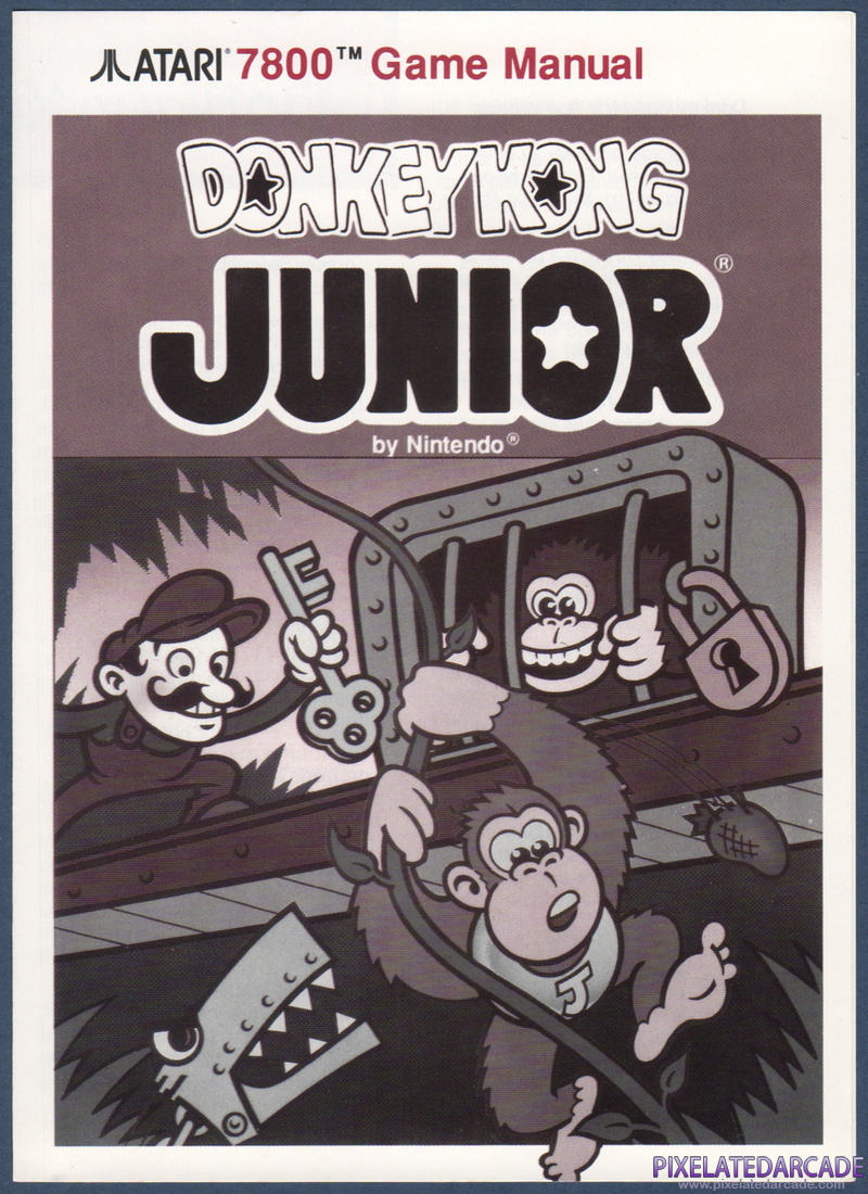 Donkey Kong Junior: Instruction Manual - Page 1