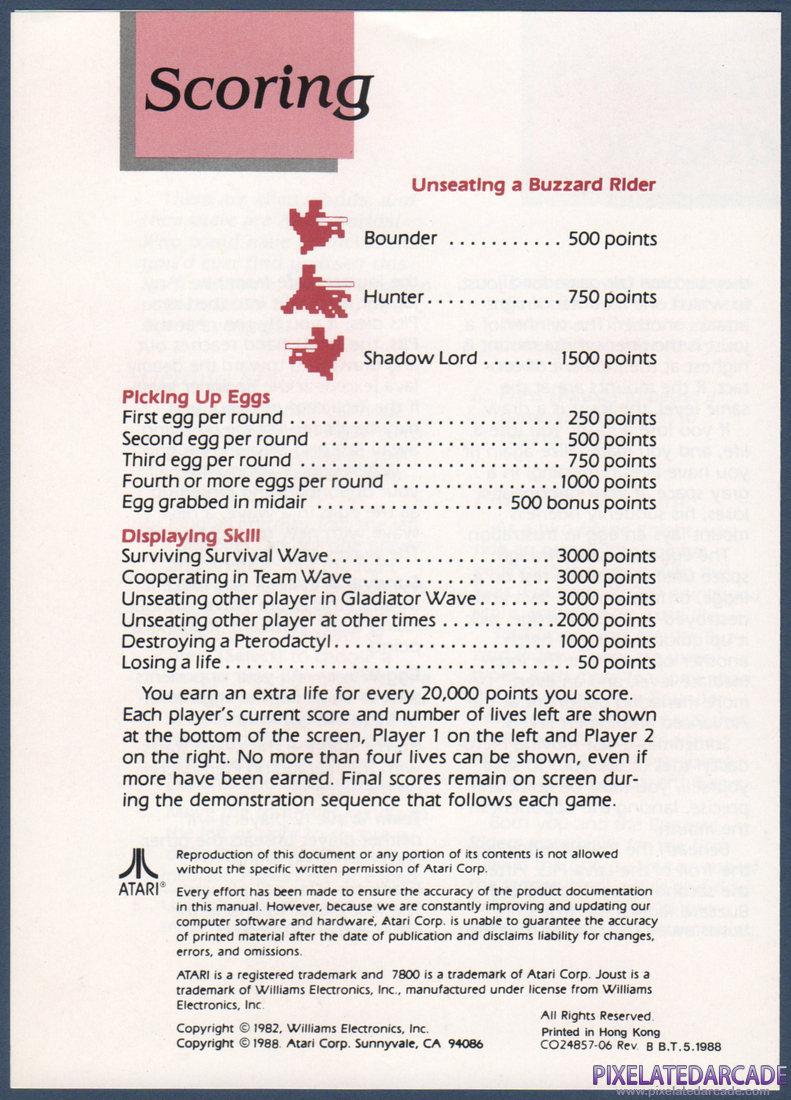 Joust: Instruction Manual - Page 3