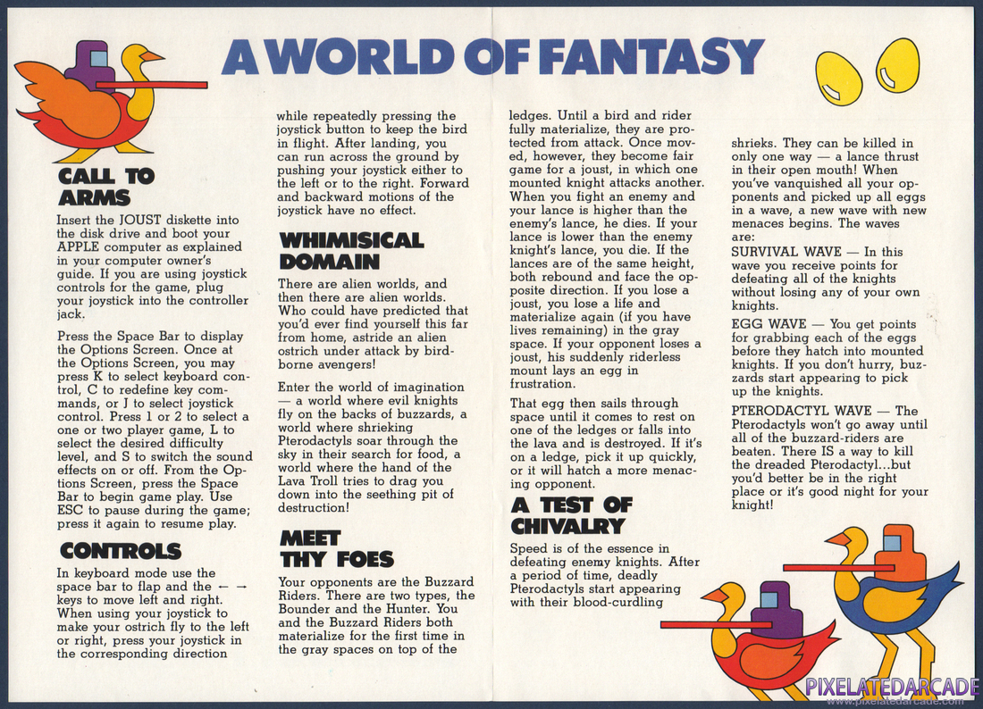 Joust: Instruction Manual - Page 2
