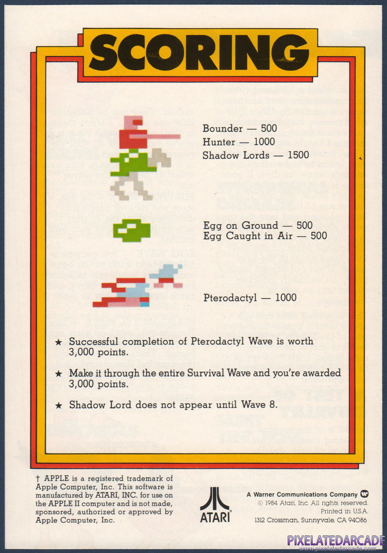 Joust: Instruction Manual - Page 3