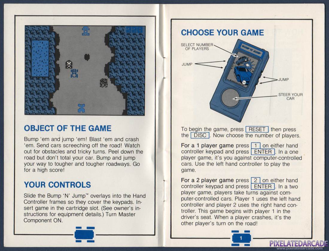 Bump 'N' Jump: Instruction Manual - Page 2
