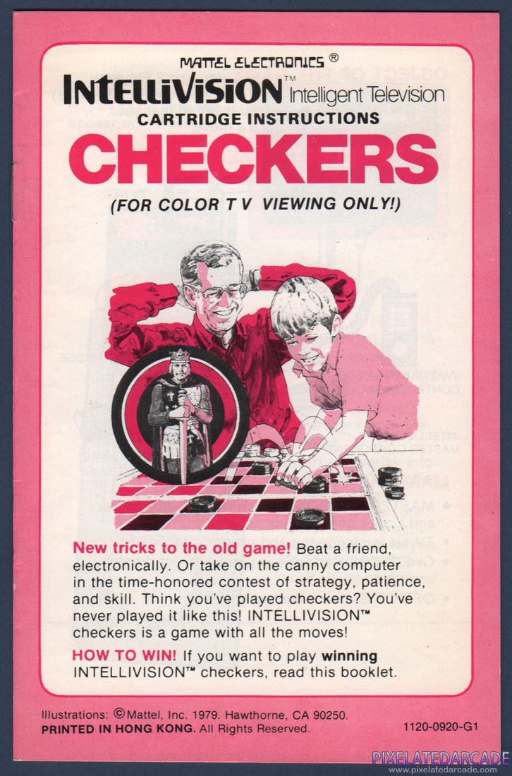 Checkers: Instruction Manual - Page 1