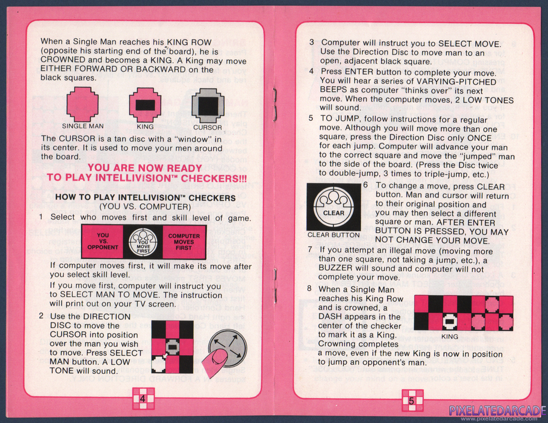 Checkers: Instruction Manual - Page 4