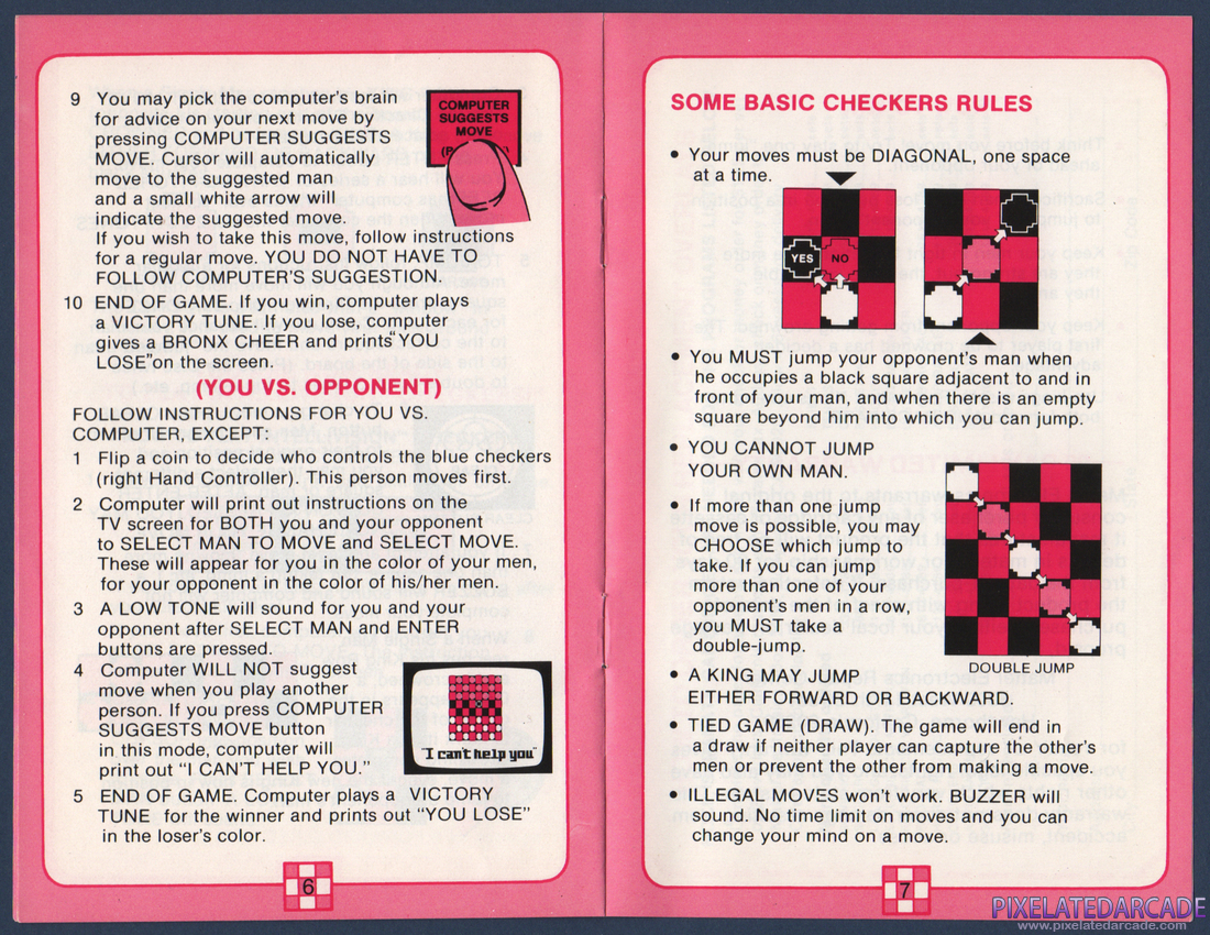 Checkers: Instruction Manual - Page 5