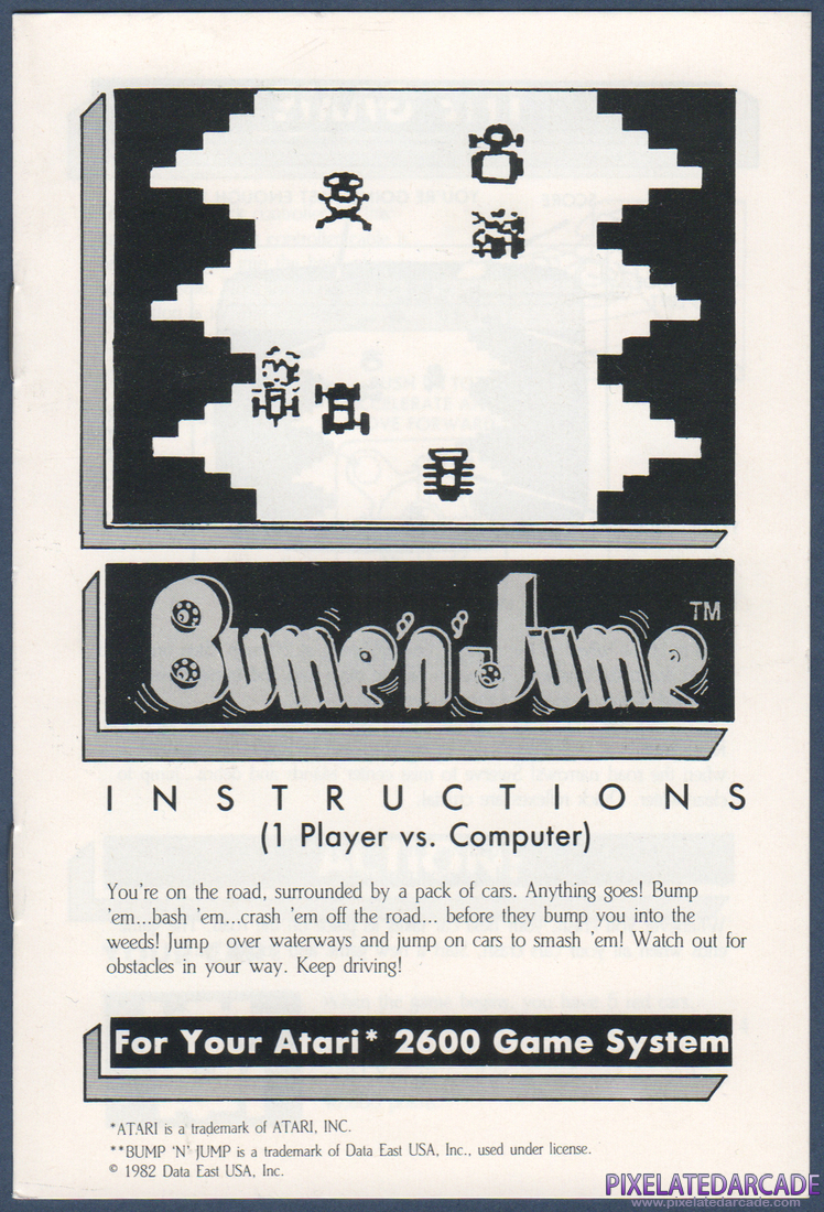 Bump 'N' Jump: Instruction Manual - Page 1