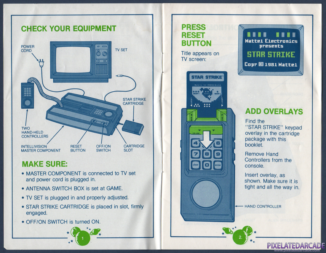 Star Strike: Instruction Manual - Page 2