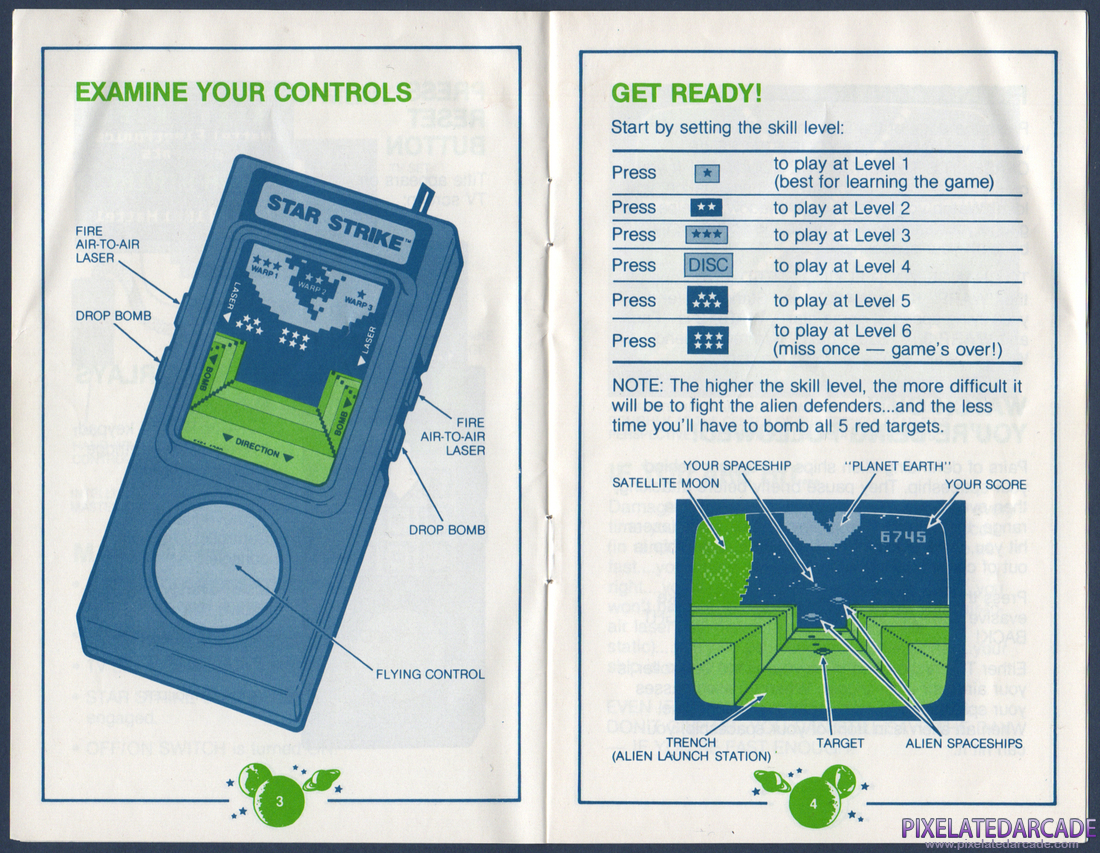 Star Strike: Instruction Manual - Page 3