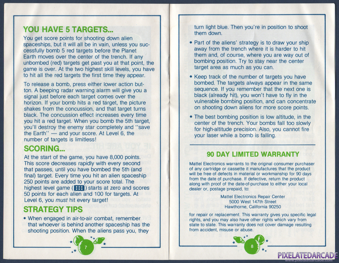 Star Strike: Instruction Manual - Page 5