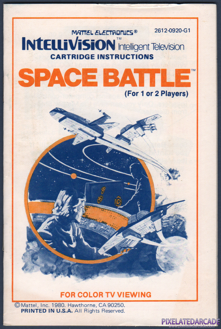 Space Battle: Instruction Manual - Page 1