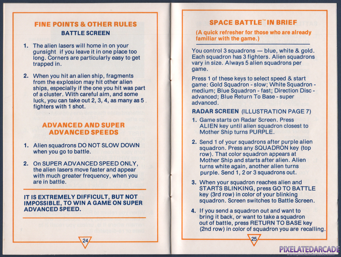 Space Battle: Instruction Manual - Page 14