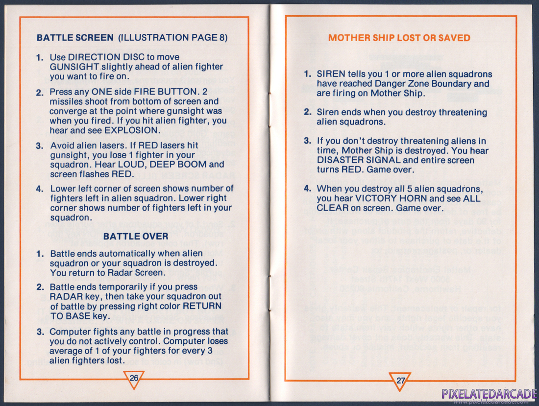 Space Battle: Instruction Manual - Page 15