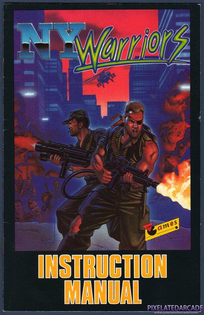 NY Warriors: NY Warriors Instruction Manual - Page 1