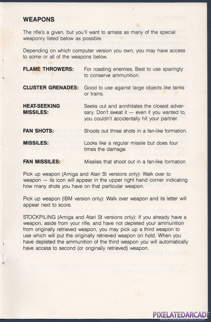 NY Warriors: NY Warriors Instruction Manual - Page 9