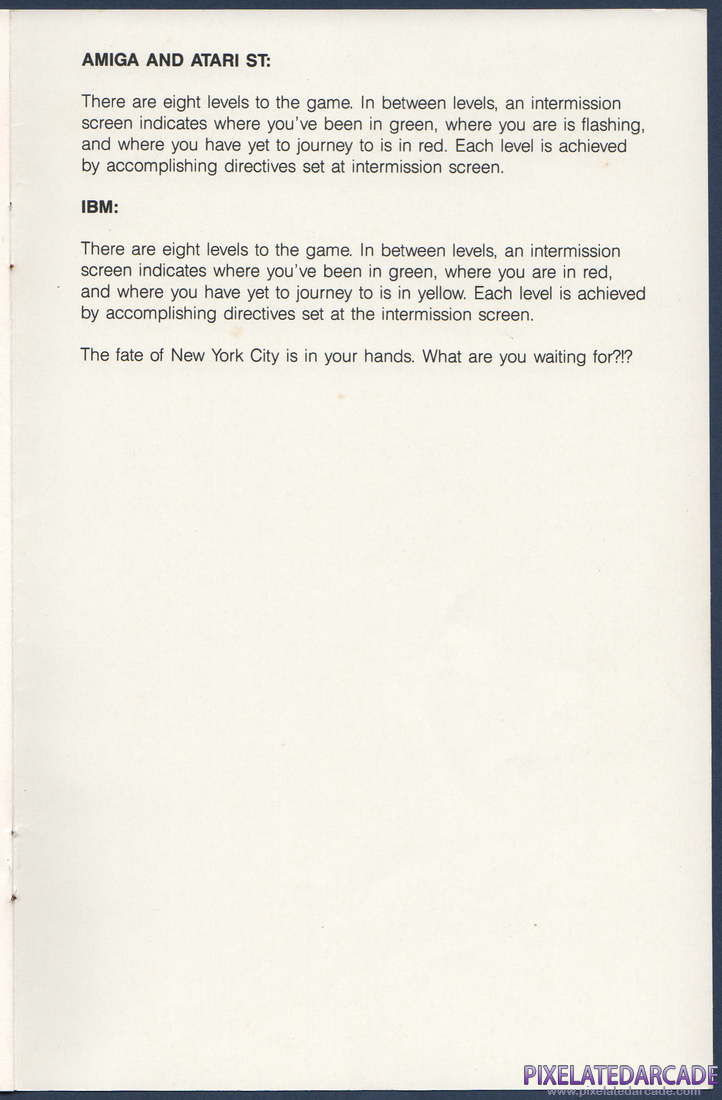 NY Warriors: NY Warriors Instruction Manual - Page 11