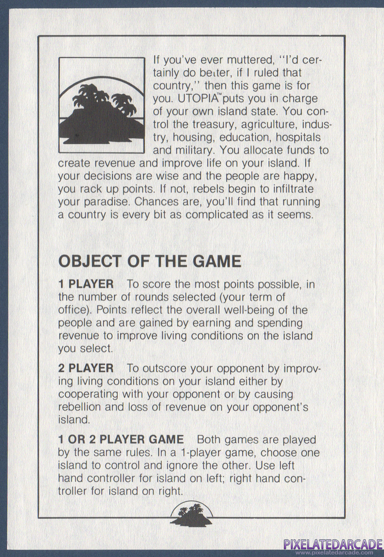 Utopia: Instruction Manual - Page 0