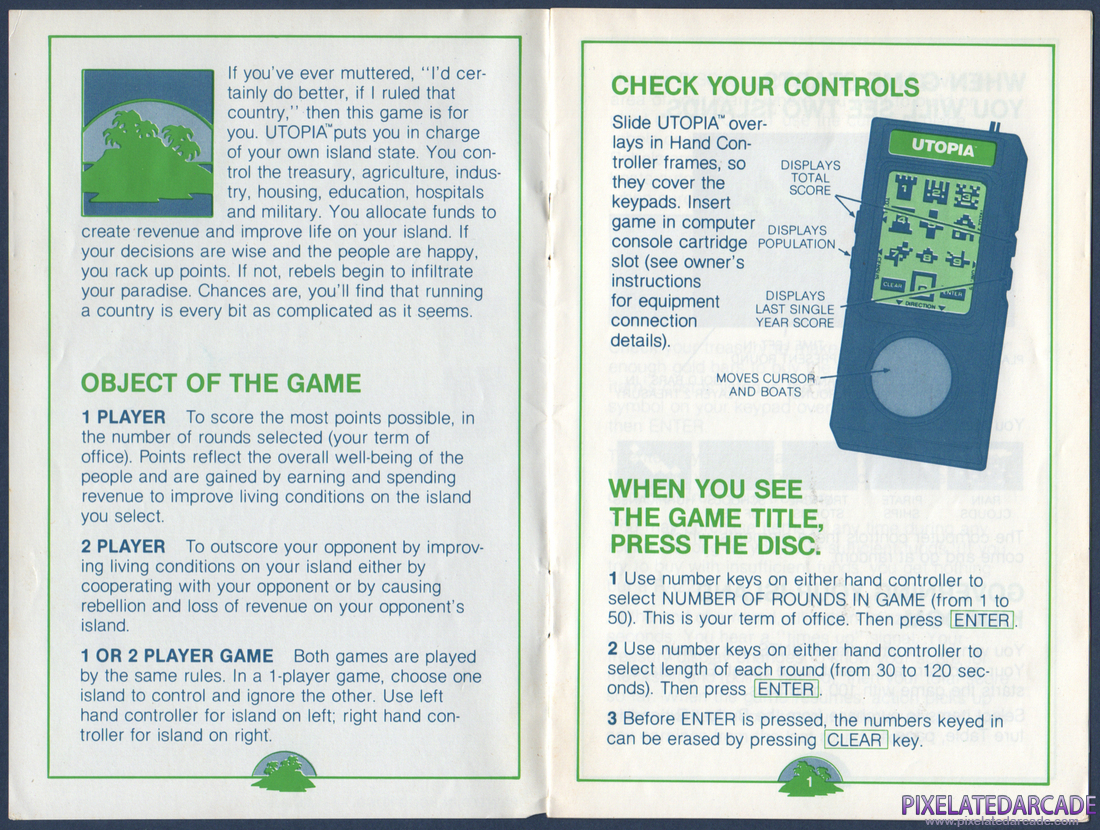 Utopia: Instruction Manual - Page 2