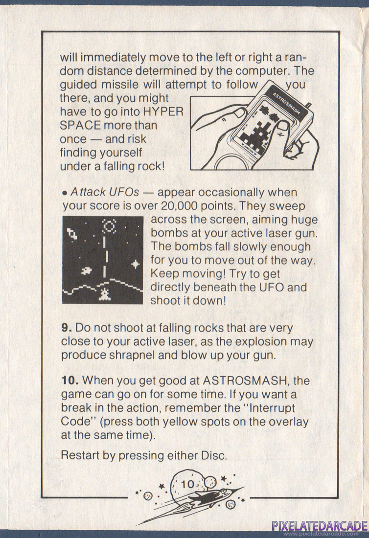 Astrosmash: Instruction Manual - Page 10