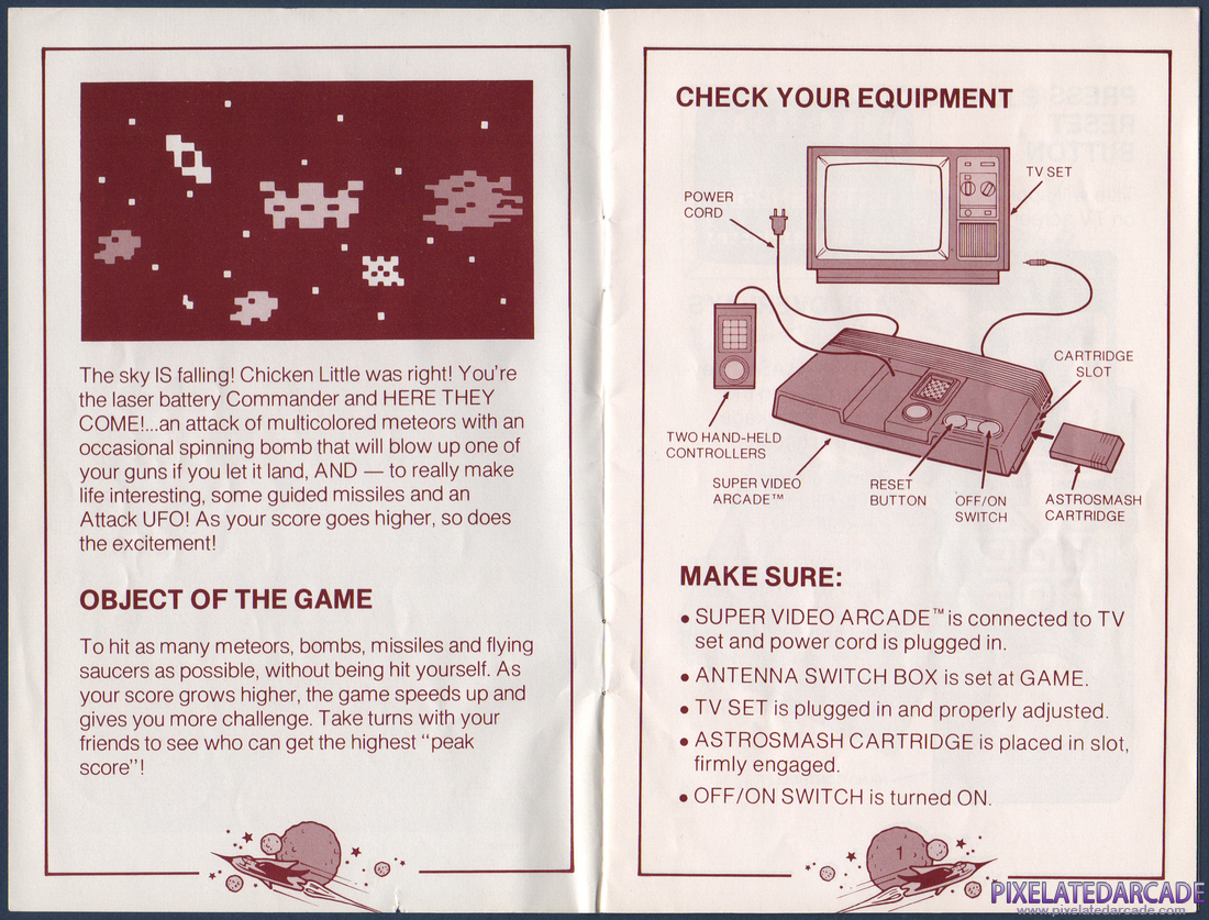 Astrosmash: Instruction Manual - Page 2