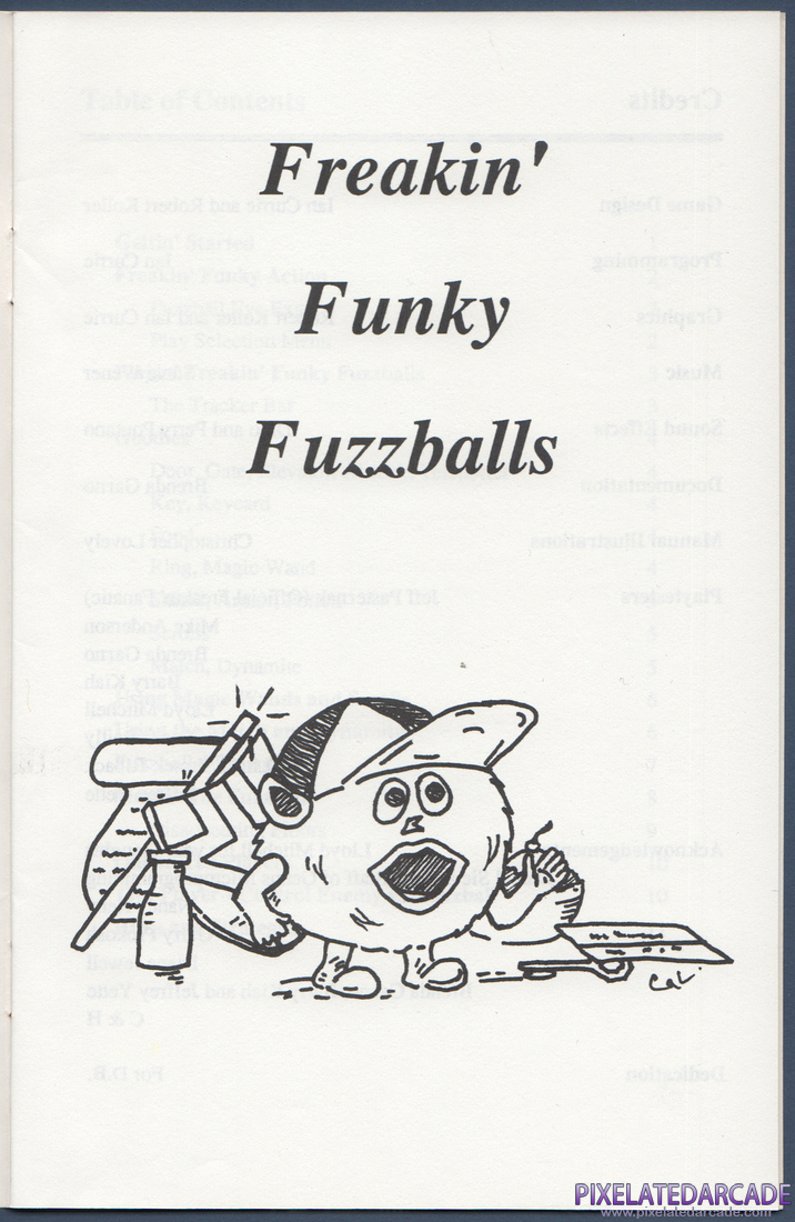 Freakin' Funky Fuzzballs: Instruction Manual - Page 3