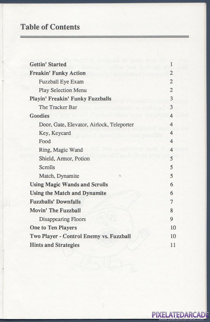 Freakin' Funky Fuzzballs: Instruction Manual - Page 5