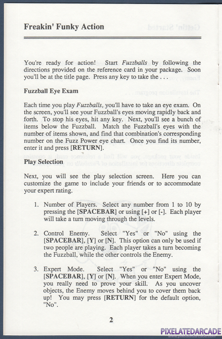 Freakin' Funky Fuzzballs: Instruction Manual - Page 7