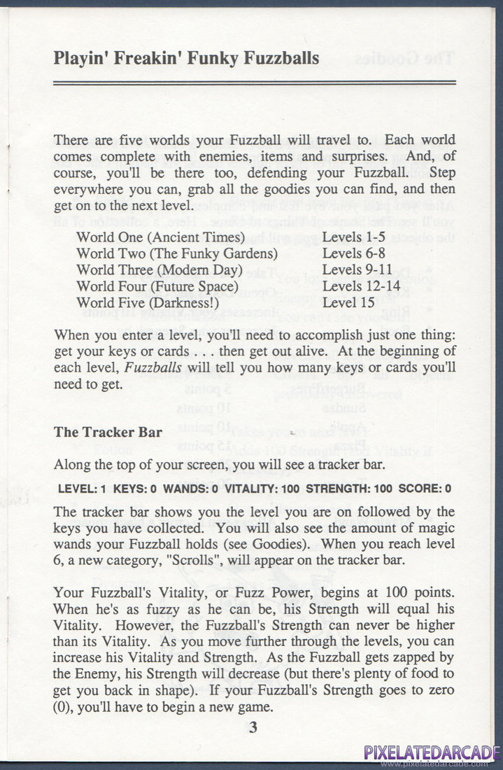Freakin' Funky Fuzzballs: Instruction Manual - Page 8