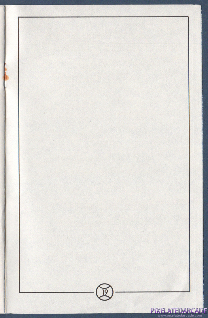 Championship Tennis: Instruction Manual - Page 19