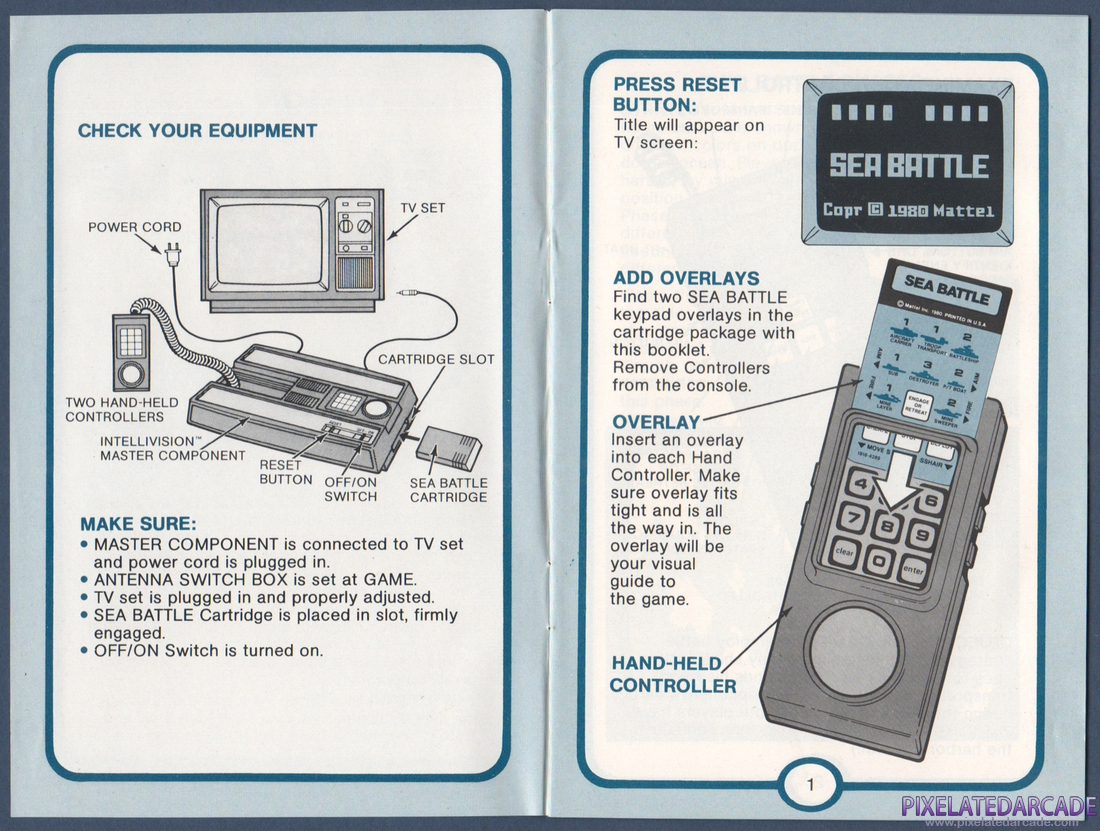Sea Battle: Instruction Manual - Pages 0 - 1