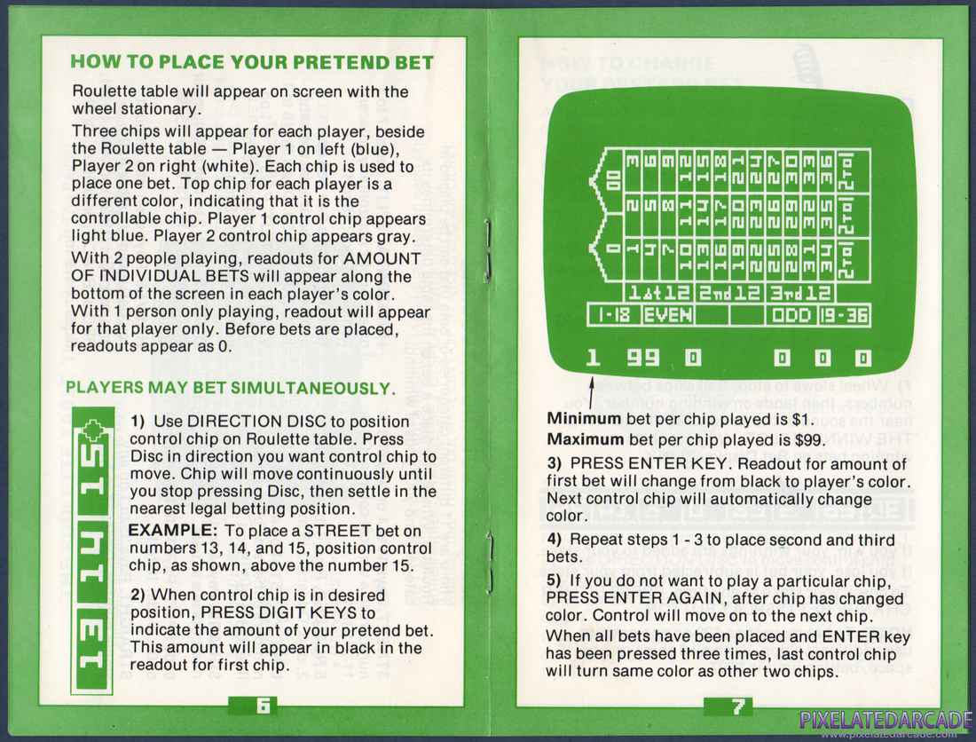 Las Vegas Roulette: Instruction Manual - Page 5
