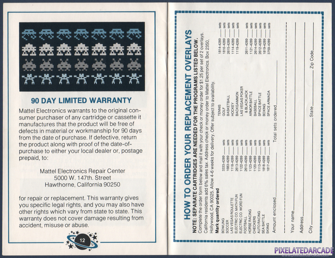 Space Armada: Instruction Manual - Page 8