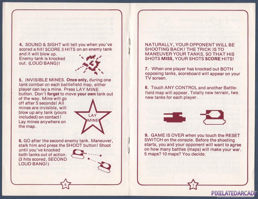 Armor Battle: Instruction Manual - Pages 6 - 7