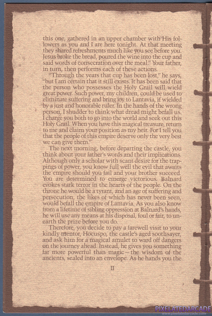 The Holy Grail: Instruction Manual - Page 6