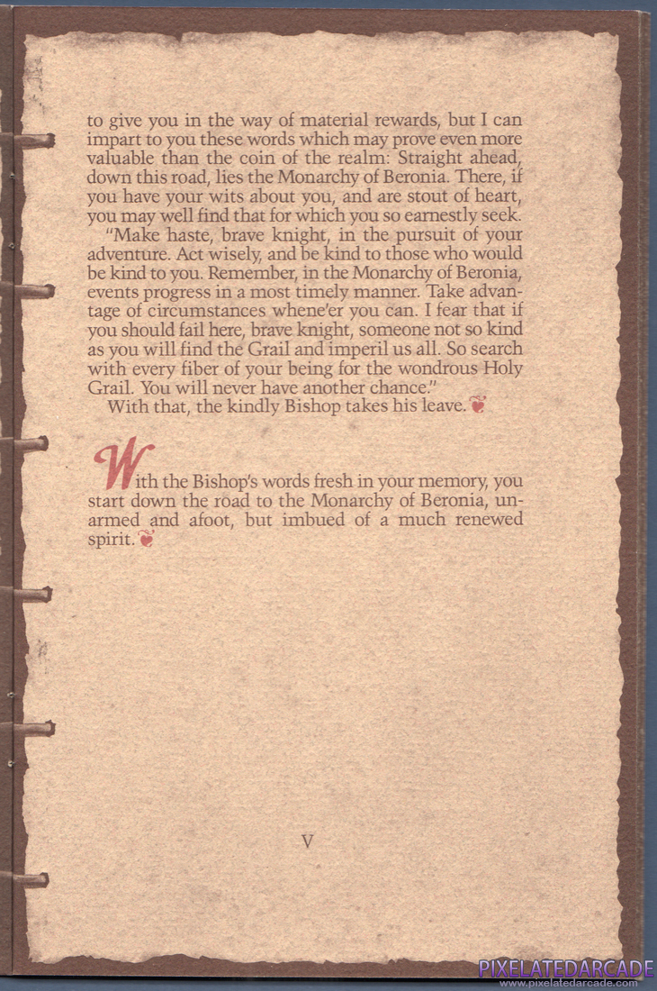 The Holy Grail: Instruction Manual - Page 9