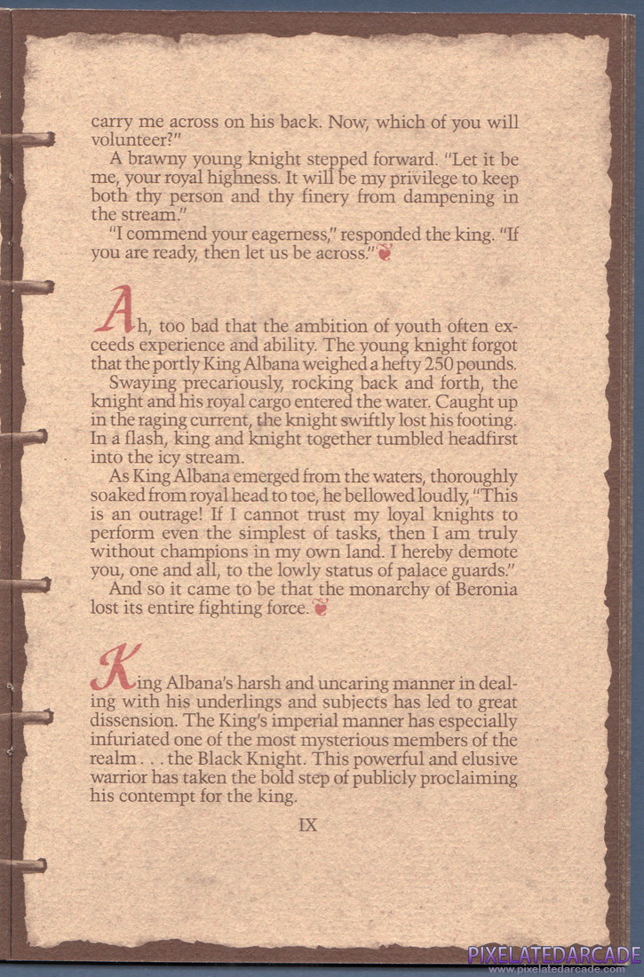 The Holy Grail: Instruction Manual - Page 13