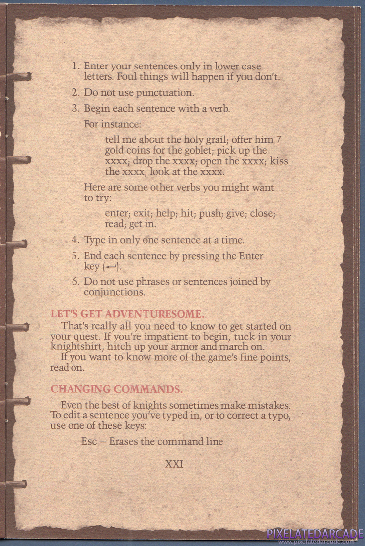 The Holy Grail: Instruction Manual - Page 25
