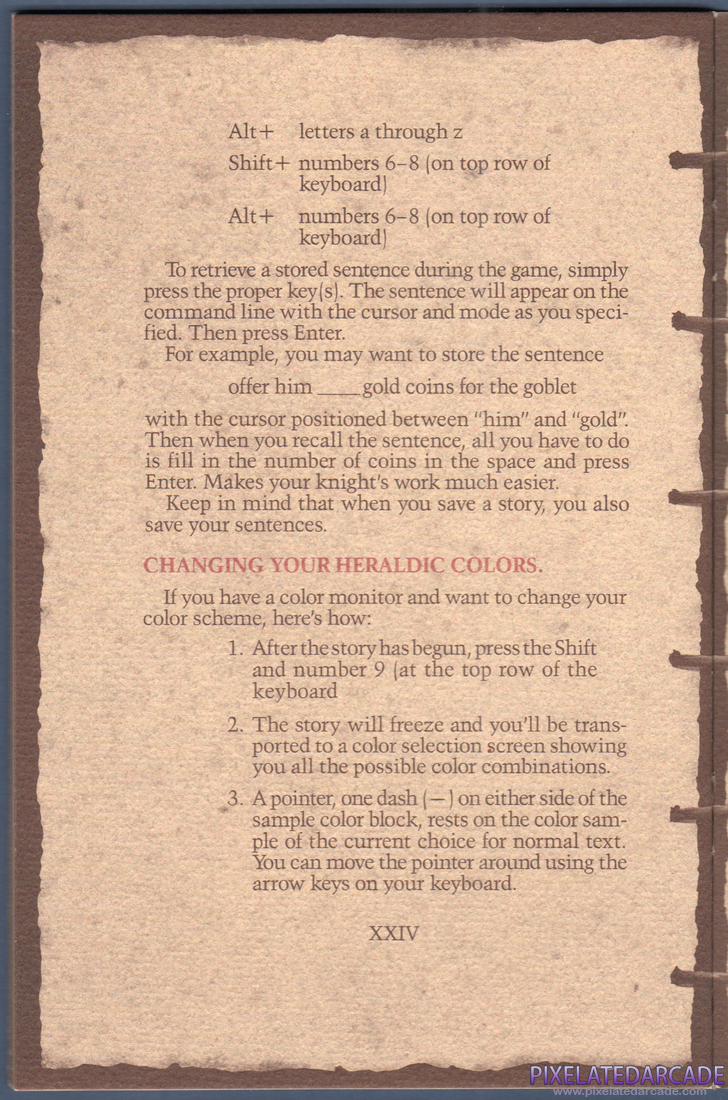 The Holy Grail: Instruction Manual - Page 28