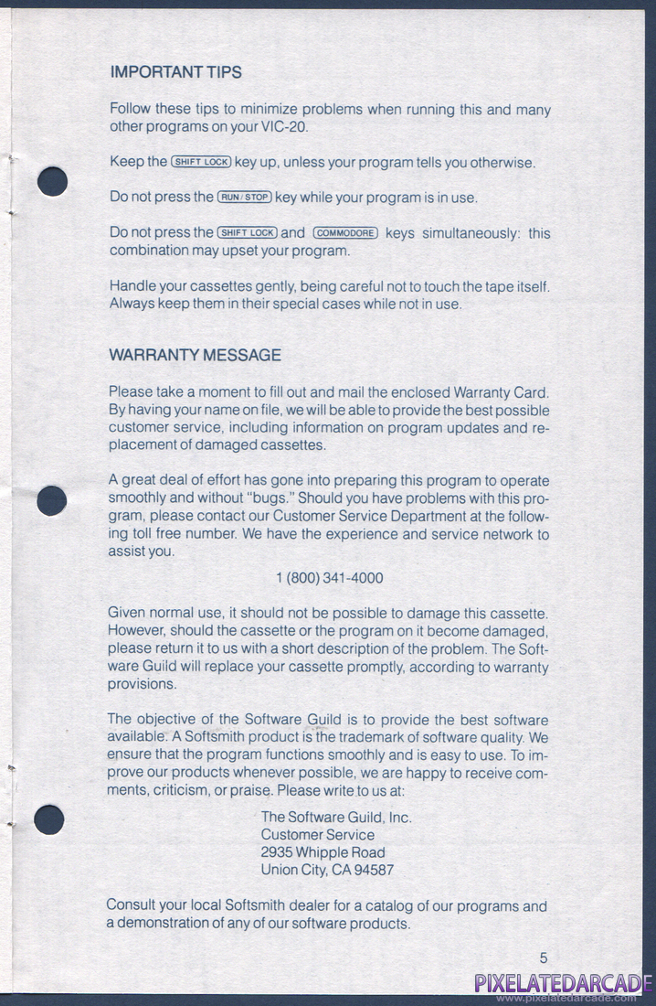 Cyclons: Instruction Manual - Page 7