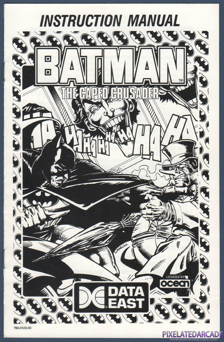 Batman: The Caped Crusader: Instruction Manual - Page 1