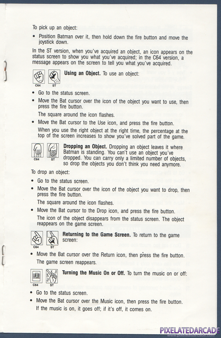 Batman: The Caped Crusader: Instruction Manual - Page 5