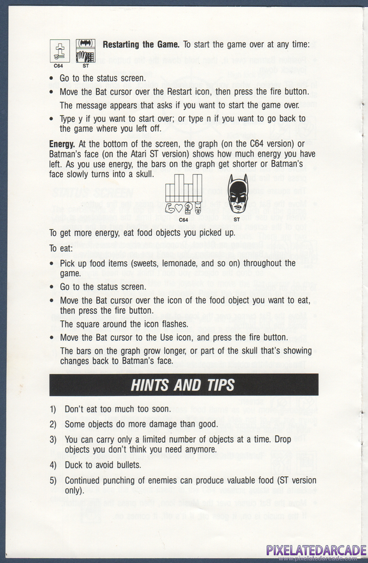 Batman: The Caped Crusader: Instruction Manual - Page 6