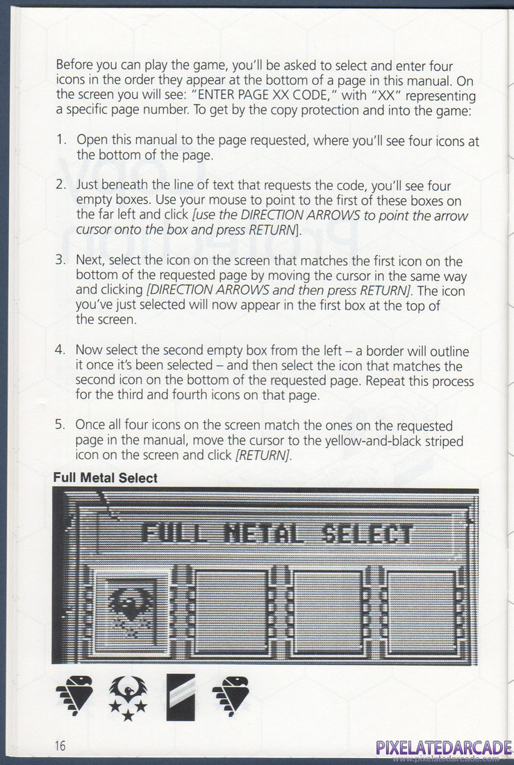 Full Metal Planet: Instruction Manual - Page 16