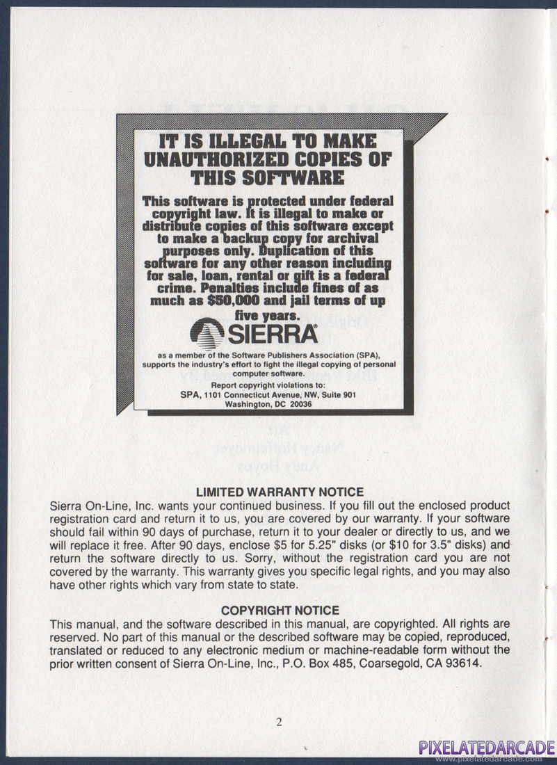 Oil's Well: Instruction Manual - Page 3